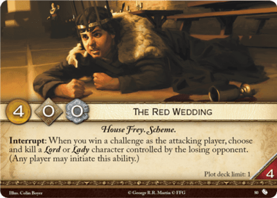 The Red Wedding - A Game of Thrones LCG (2nd)