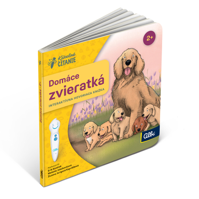 Kúzelné čítanie - mini kniha Domáce zvieratká pre najmenších