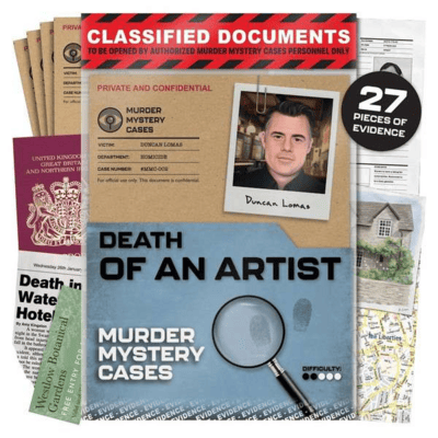 Murder Mystery Cases: Death of an Artist