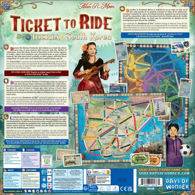 Ticket to Ride: Iberia & South Korea (exp.)