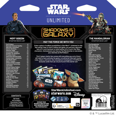 Star Wars: Unlimited - Shadows of the Galaxy Two-Player Starter 