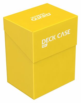 Krabička na karty Ultimate Guards 80+ Standard Size Yellow