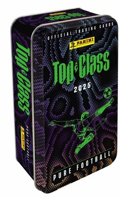 Panini Top Class 2025 hranatá plechová krabička