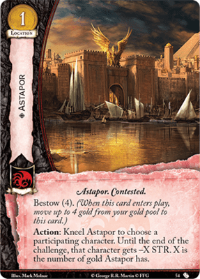 The Fall of Astapor - A Game of Thrones LCG (2nd)