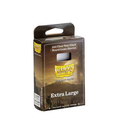 Obaly Dragon Shield Extra Large 65x100mm Clear Non-Glare (100 ks)