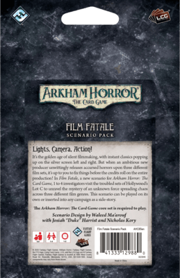 Arkham Horror LCG: Film Fatale Scenario pack