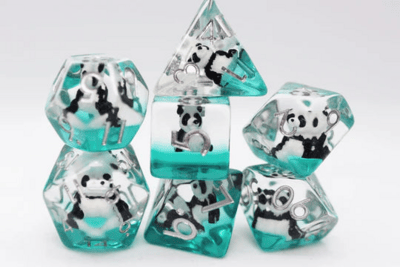 Kocky PANDA ON WATER (7ks) RPG set