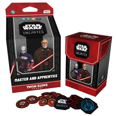 Star Wars: Unlimited  Twin Suns Deck - Master and Apprentice