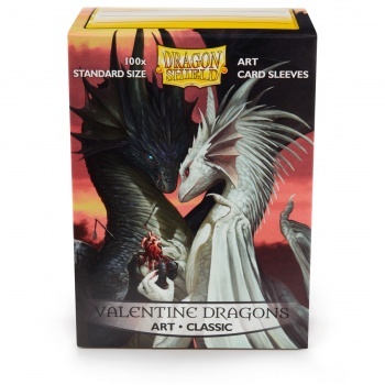 Obaly Dragon Shield Standard Sleeves - Valentine Dragons (100 Sleeves)
