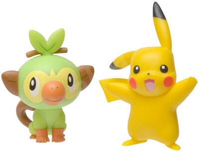 Figúrka Pokémon Pikachu & Grookey 5-8 cm 