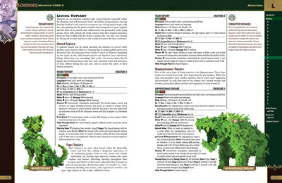 Pathfinder RPG 2E Monster Core 2