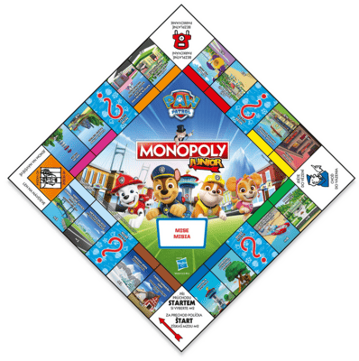 Monopoly Labková Patrola Junior