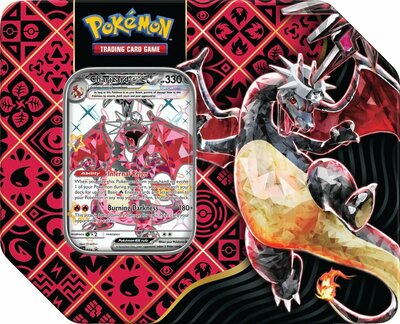 Pokémon: Charizard Paldean Fates Premium Art Tin