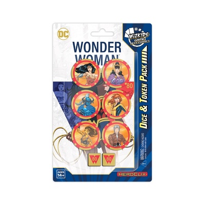HeroClix DC: Wonder Woman 80th Anniversary Dice and Token pack