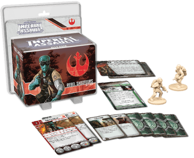 Star Wars: Imperial Assault - Rebel Saboteurs Ally Pack 