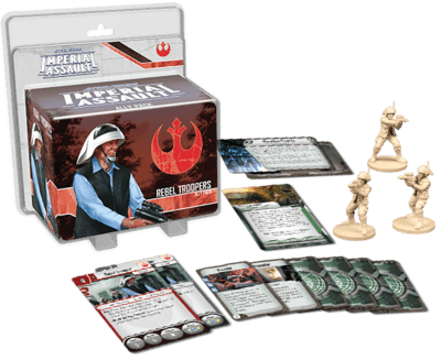 Star Wars: Imperial Assault - Rebel Troopers Ally Pack 