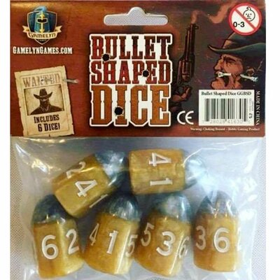 Bullet Shaped Dice: Tiny Epic Western