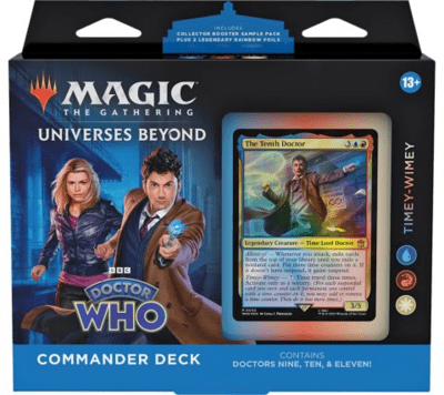 Doctor Who Commander Deck Set of 4 decks (Magic: The Gathering)