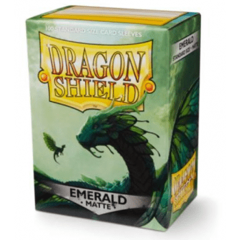 Obaly Matte Emerald (100ks): Dragon Shield Standard Sleeves 