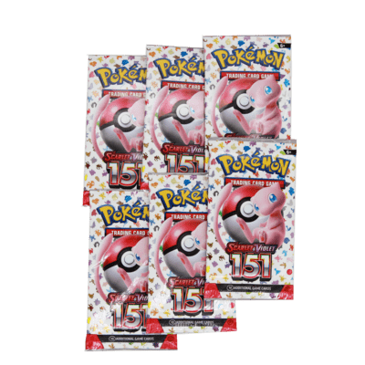 Pokémon: Scarlet & Violet 151 6x Booster Pack Scarlet & Violet 3.5