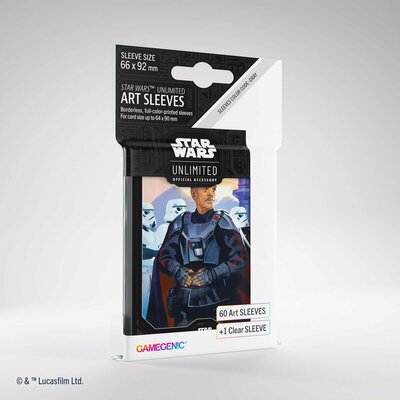 Obaly Gamegenic Star Wars: Unlimited Art Sleeves MOFF GIDEON (60 + 1 ks)