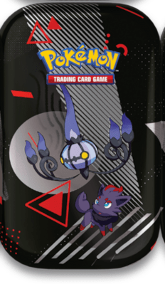Pokémon: White Flare & Black Bolt Mini Tin Chandelure & Zorua (SV 10.5)