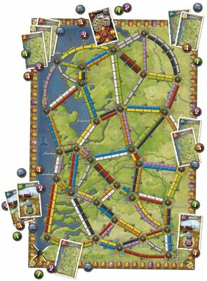 Ticket to Ride Map Collection: Nederland