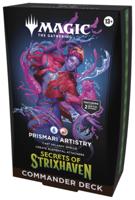 Secrets of Strixhaven Commander Deck: Prismari Artistry - Magic: The Gathering