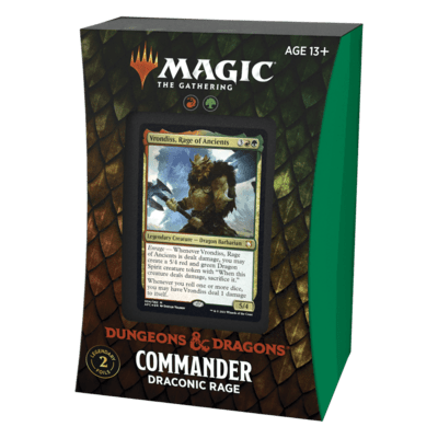 Adventures in the Forgotten Realms Commander Deck: Draconic Rage - Magic: The Gathering
