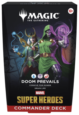 Marvel Super Heroes Commander Deck - Doom Prevails - Magic: the Gathering