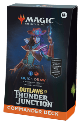 Outlaws of Thunder Junction Commander Deck - Quick Draw - Magic: The Gathering