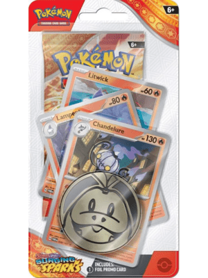 Pokémon: Chandelure Premium Checklane Blister Surging Sparks