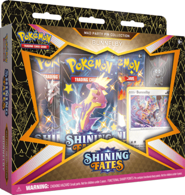 Pokémon: Bunnelby - Shining Fates Sword & Shield 4.5 (February Pin Box)