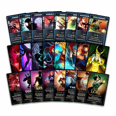 Marvel Dice Throne CZ: Sady 1+2 a 24 promo kariet