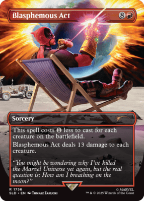 Magic The Gathering: Secret Lair X Marvel (Deadpool)