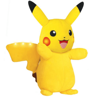 Plyšová figúrka Pikachu Power Action - interaktívny plyš