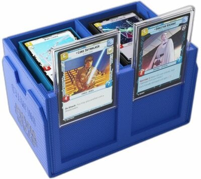 Krabička na karty Gamegenic Double Deck Pod Star Wars: Unlimited BLUE