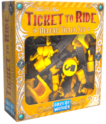 Ticket to Ride Deluxe Train SET (20. výročie) - žltá