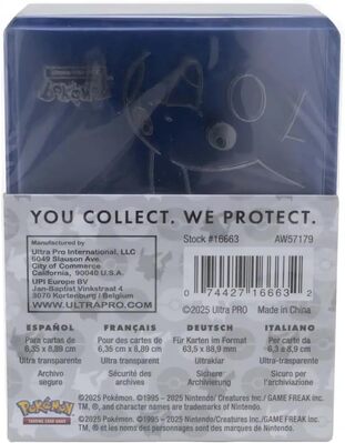 Toploader Ultra Pro: Pokémon Pikachu Toploader & Penny Sleeves Combo pack (25ks)