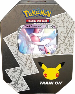 Pokémon Dark Sylveon V 25th Celebrations Tin 