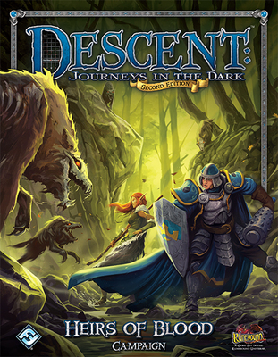 Descent: Journeys in the Dark (Second Edition) – Heirs of Blood Campaign Book