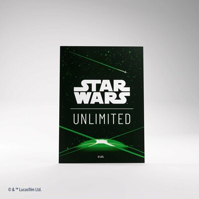 Obaly Gamegenic Star Wars: Unlimited Art Sleeves SPACE GREEN (60 + 1 ks)