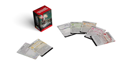 D&D RPG 5.5E Trove 1 Spell Cards: Levels 0–1