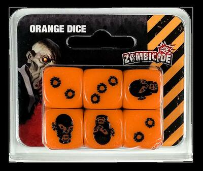 Zombicide Orange Dice