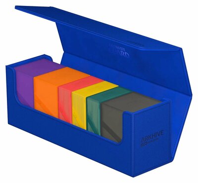 Krabička na karty Ultimate Guard Arkhive 400+ XenoSkin Monocolor BLUE