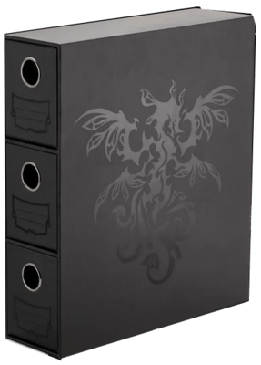 Krabička na karty Dragon Shield Fortress Card Drawers BLACK