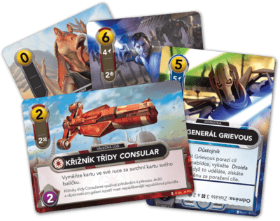 Star Wars: The Deckbuilding Game - Clone Wars (české vydanie)