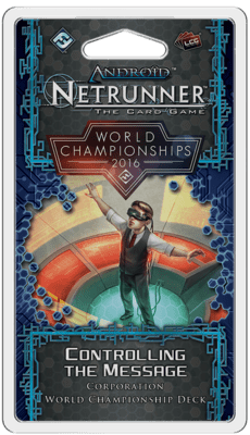 2016 World Champion Corp Deck - Android Netrunner LCG