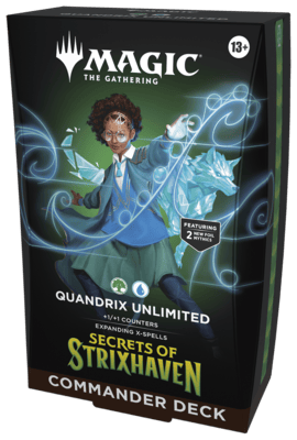 Secrets of Strixhaven Commander Deck: Quandrix Unlimited - Magic: The Gathering