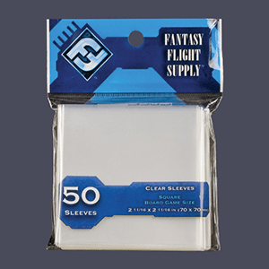Obaly na karty FFG modré (50ks)
